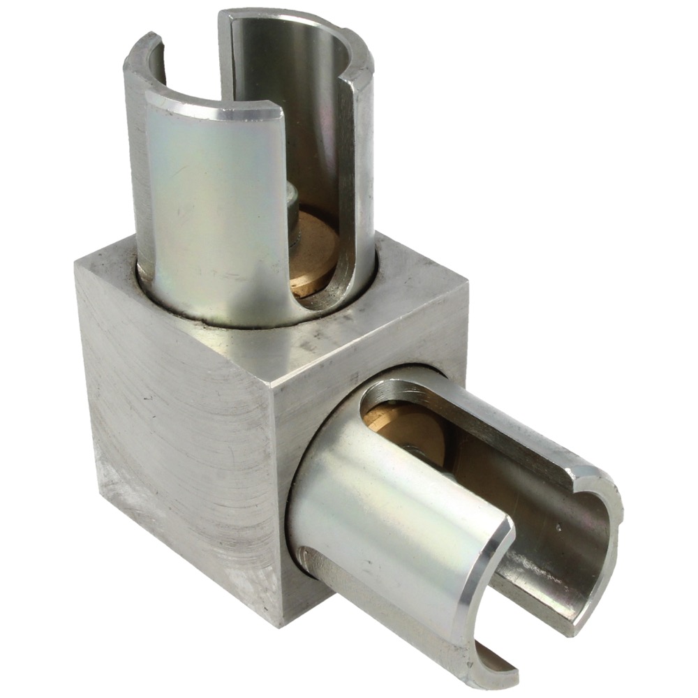 60.00.6050.10 Angular gearbox for roll- tube Ø50 mm 40 Nm, i=1:1
