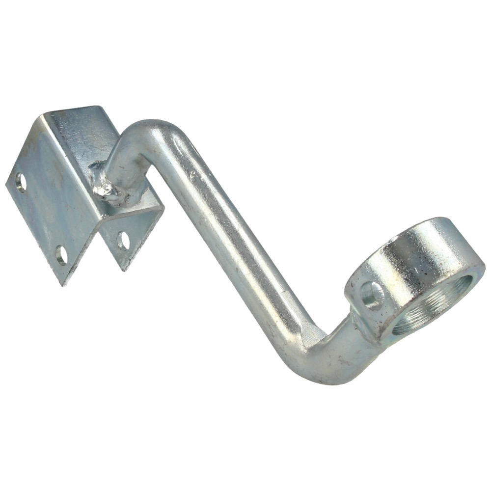 60.10.6127.15 Coupling rack/tube el.galv. bend Ø27 mm