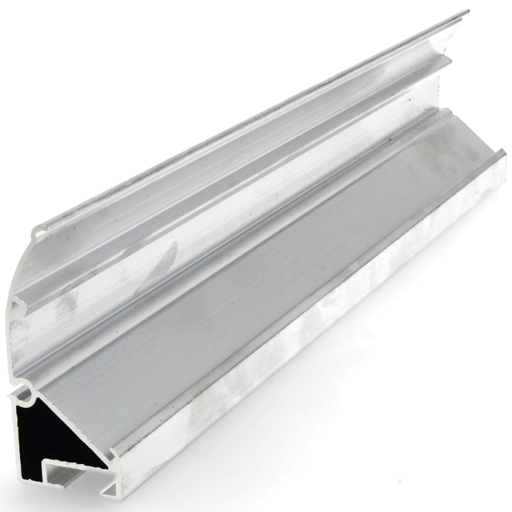 60.35.2480.00 Schermprofiel alu. Hasal 24/55 draadclip L=8000 mm