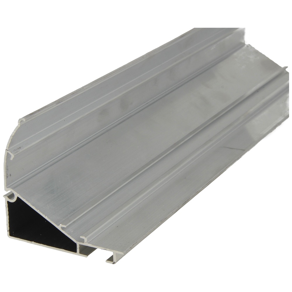 60.37.6400.00 Schermprofiel alu. Hasal 55/55 clip L=6400 mm