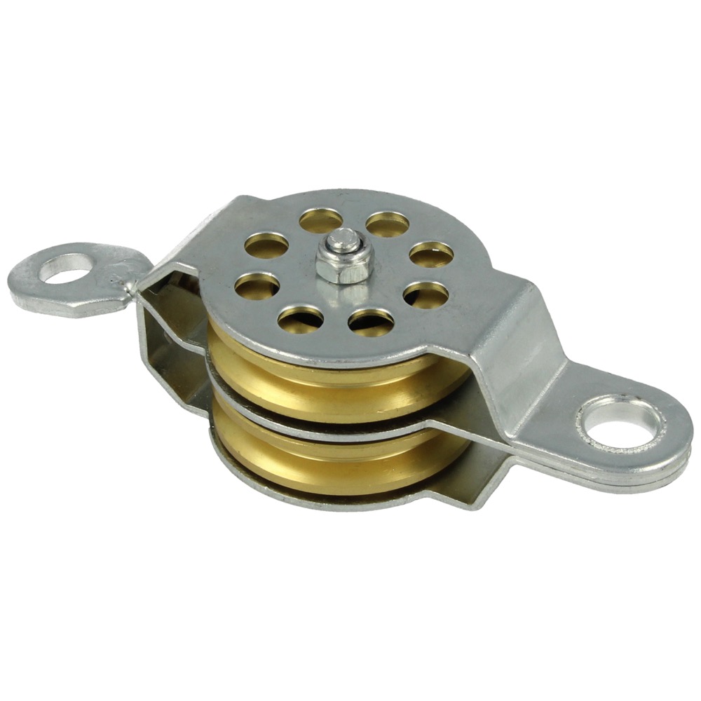 90.21.1500.60 Pulley 2" DD/BW swivel eye bearings, max. tensile force 60 kg
